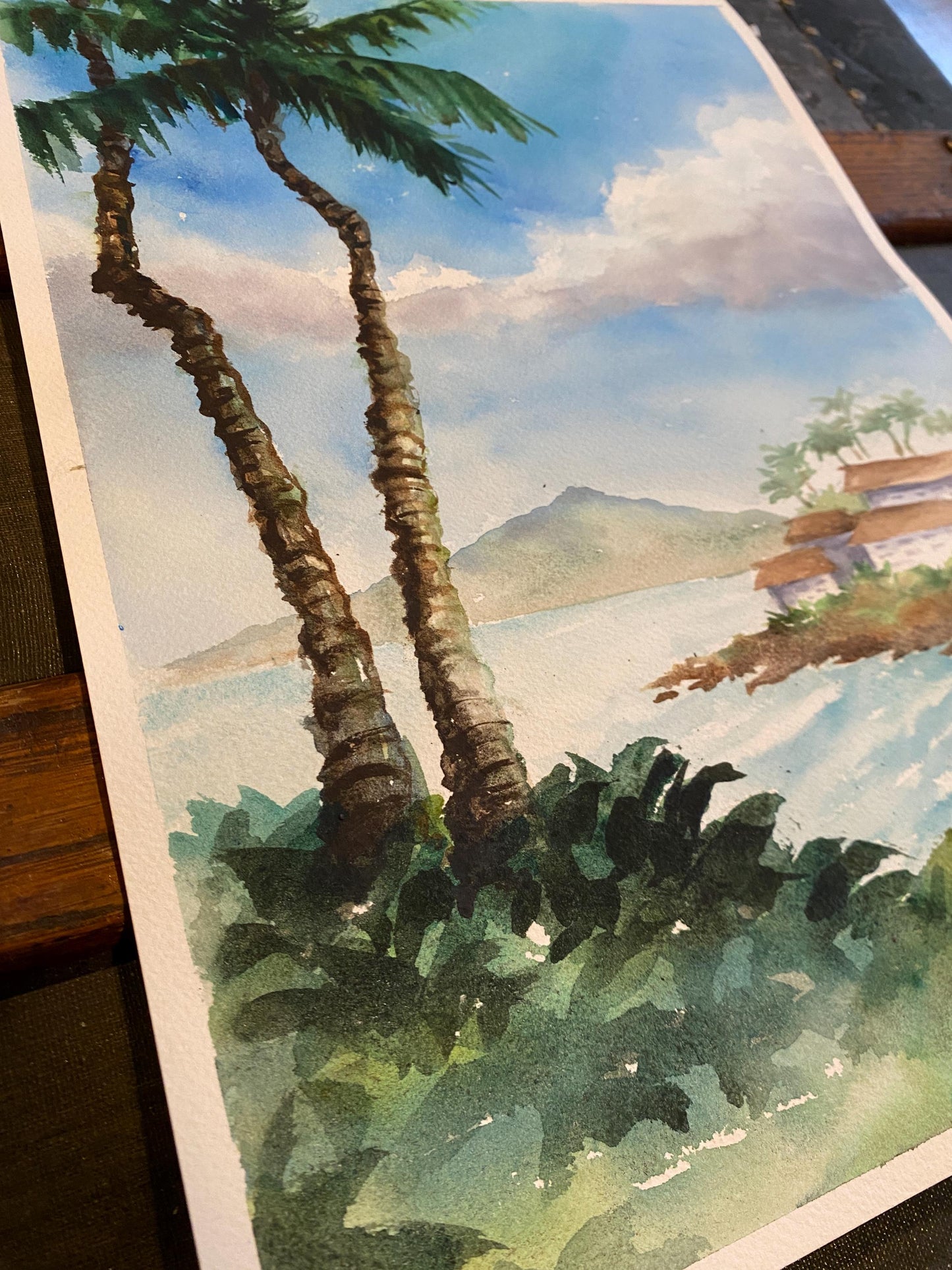 Original Watercolor Painting - Napili Bay, Maui