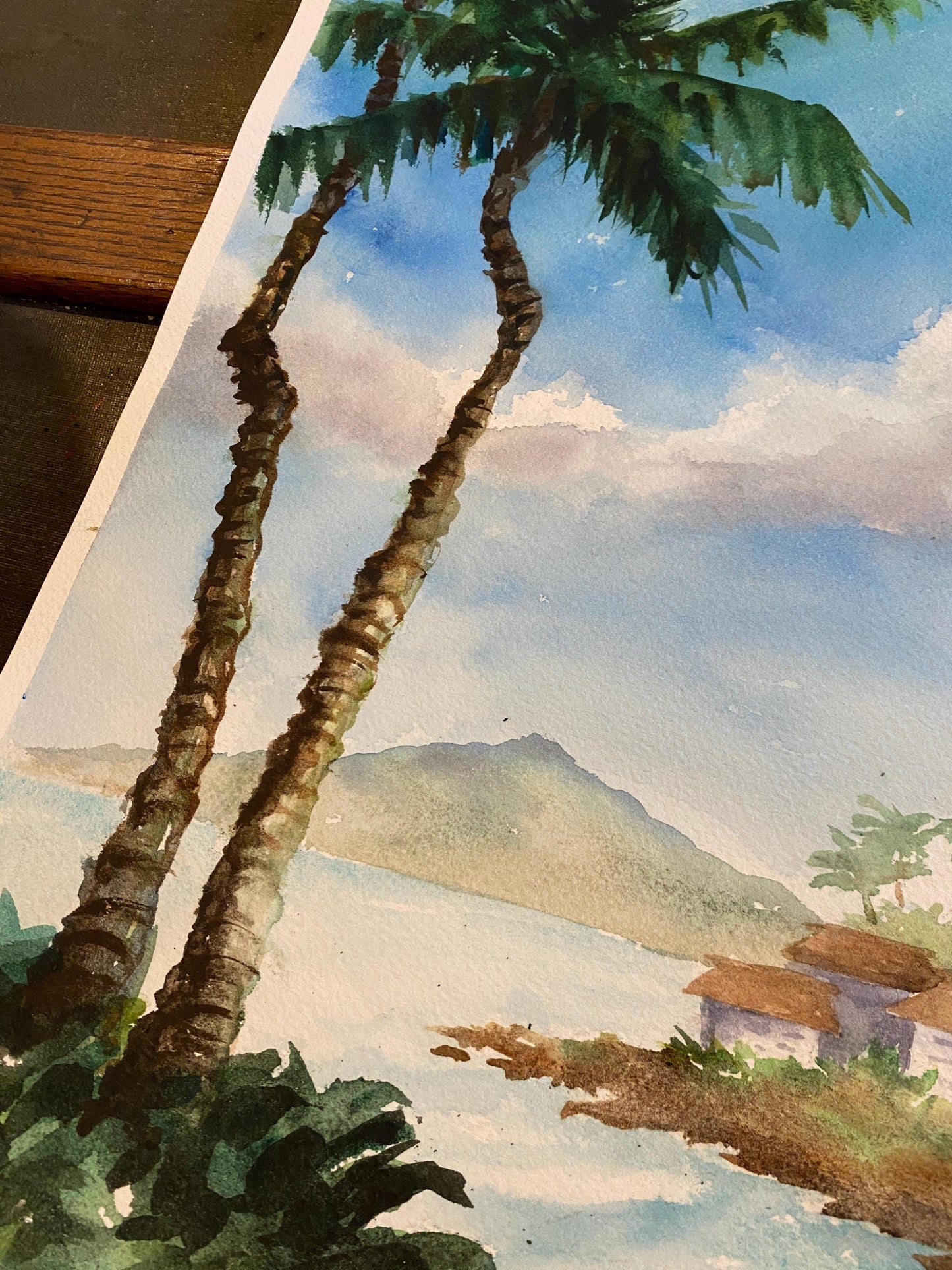 Original Watercolor Painting - Napili Bay, Maui
