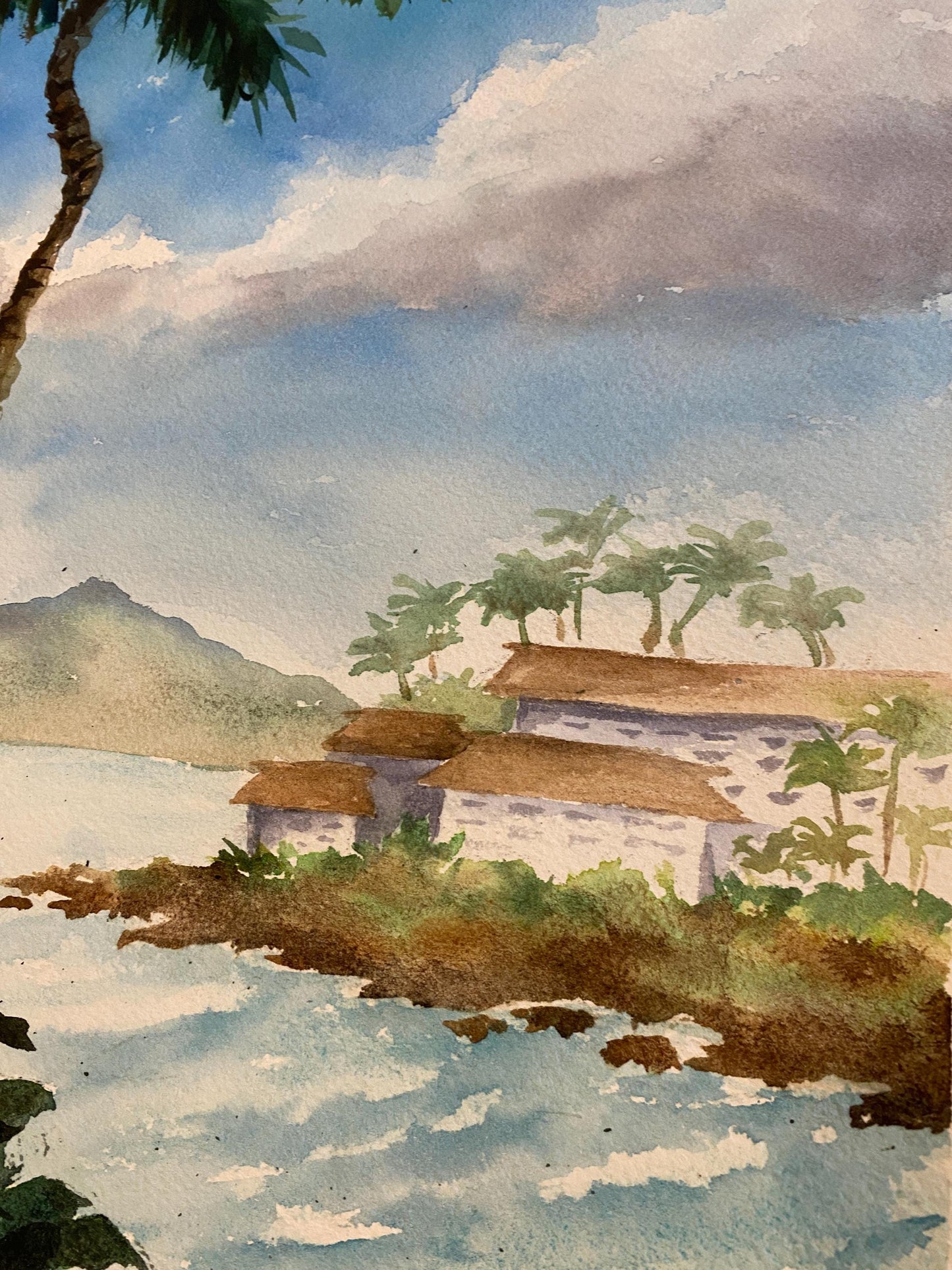 Original Watercolor Painting - Napili Bay, Maui