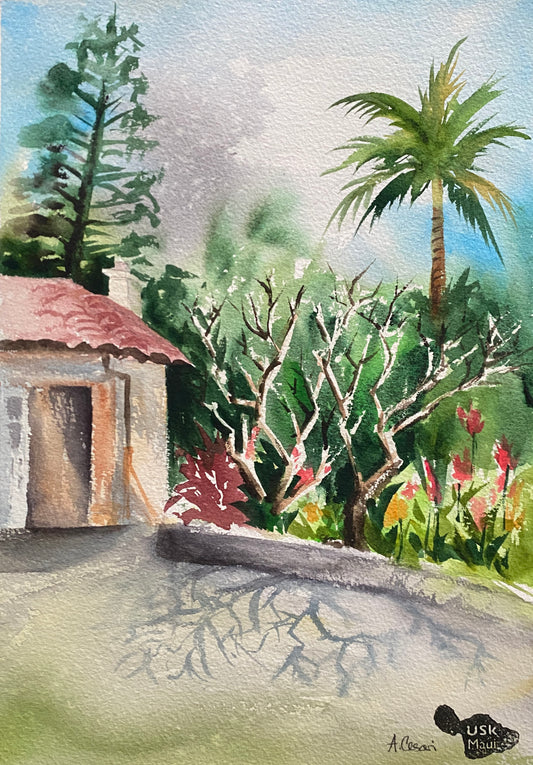 Original Watercolor Painting - Hui No'eau