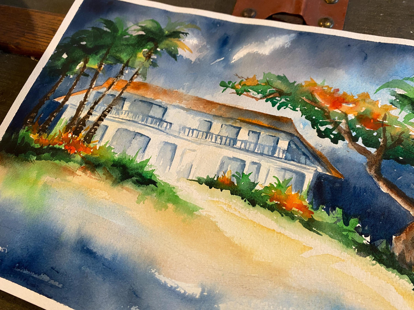 Original Watercolor Painting - Charley Young Beach, Maui