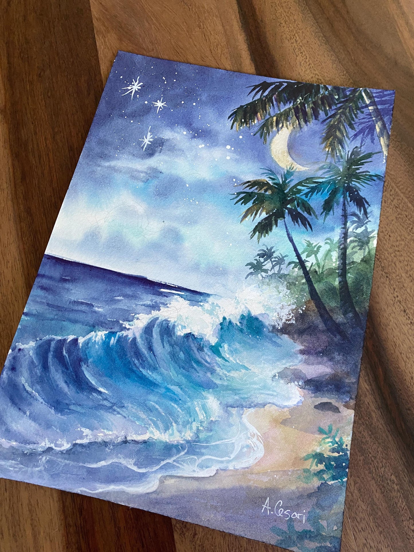 Original Watercolor Painting - Dreams